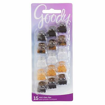 Goody Mini Claw Clips - 15 CT